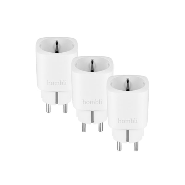 Miniatyrbillede 1 af 3: Hombli HBPP-0201 smart stik 3680 W Hjem Hvid