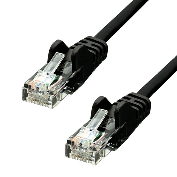 Miniatyrbillede 1 af 2: ProXtend V-5UTP-20B netværkskabel Sort 20 m Cat5e U/UTP (UTP)
