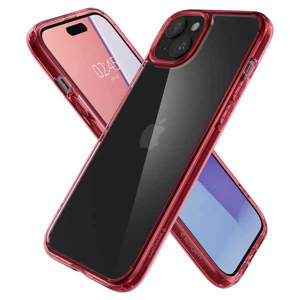 Spigen ACS06654 mobiltelefon etui 17 cm (6.7") Cover Rød