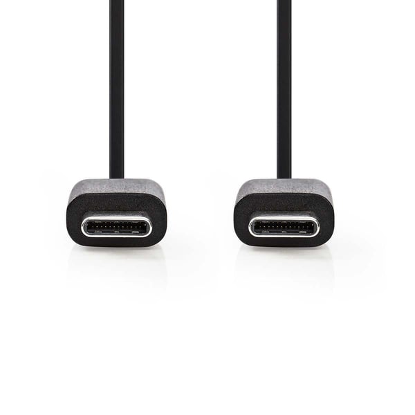 Miniatyrbillede 2 af 3: Nedis CCGB60700BK10 USB-kabel USB 2.0 1 m USB C 0,48 Gbit/sek. Sort