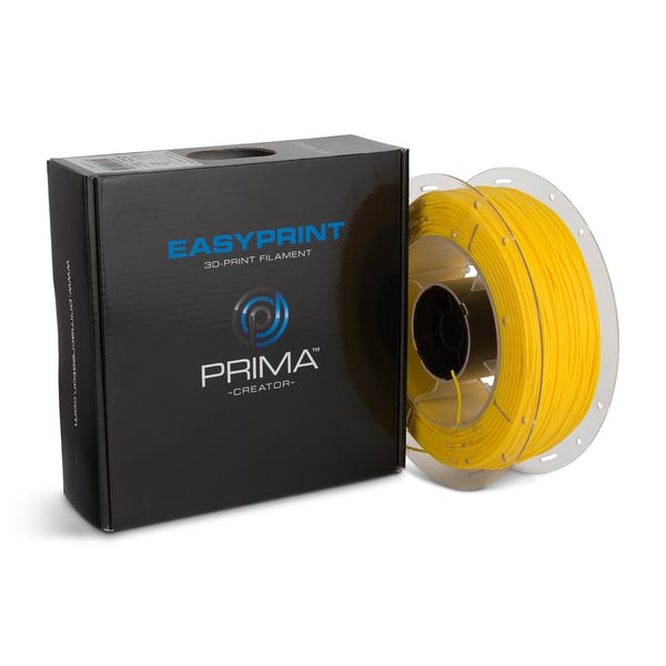 Miniatyrbillede 2 af 4: Prima Creator PC-ETPU95-175-0500-YL 3D print materiale Termoplastisk polyurethan (TPU) Gul 500 g