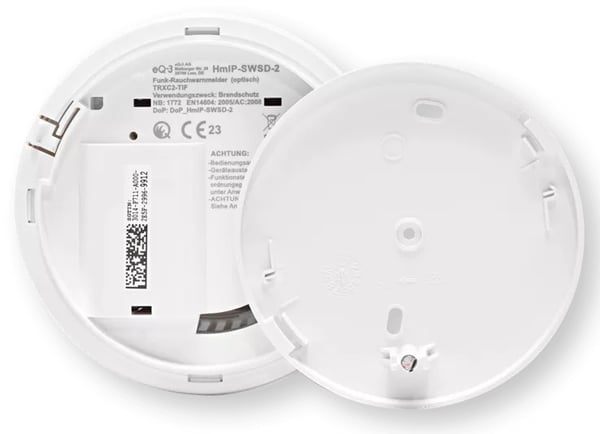 HomeMatic 162162A0 smart røgdetektor Kan forbindes indbyrdes Trådløs forbindelse