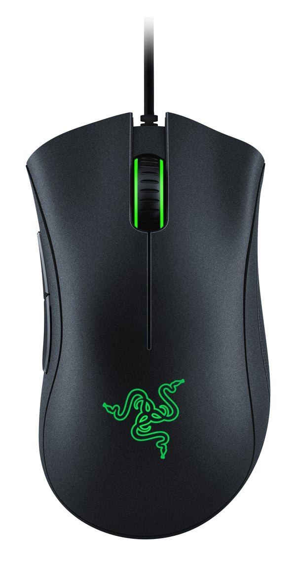 Miniatyrbillede 1 af 3: Razer DeathAdder Essential mus Spil Højre hånd USB Type-A Optisk 6400 dpi