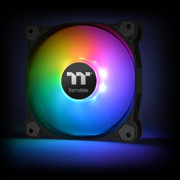 Miniatyrbillede 6 af 11: Thermaltake CL-F080-PL14SW-A Computerkølesystem Computerkabinet Ventilator 14 cm Sort
