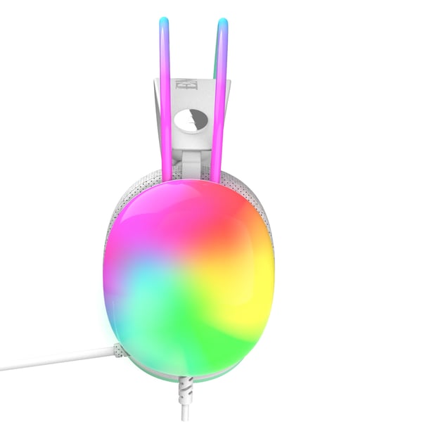 Inca IGK-X8Y hörlur och headset Kabel Huvudband Spela Grå