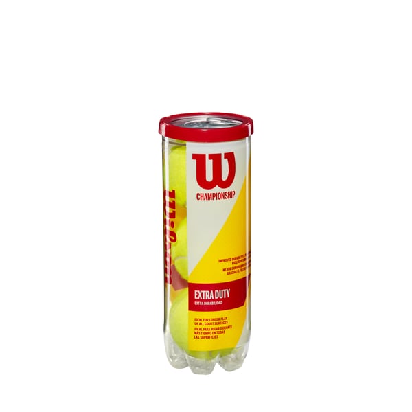 Wilson Extra Duty Trykløs tennisbold 3 stk