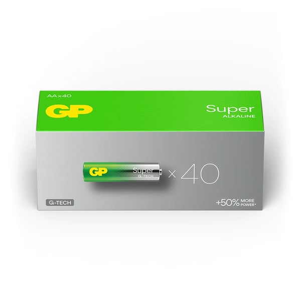 Miniatyrbillede 4 af 4: GP Batteries 03015AETA-B40 husholdningsbatteri Engangsbatteri AA Alkaline