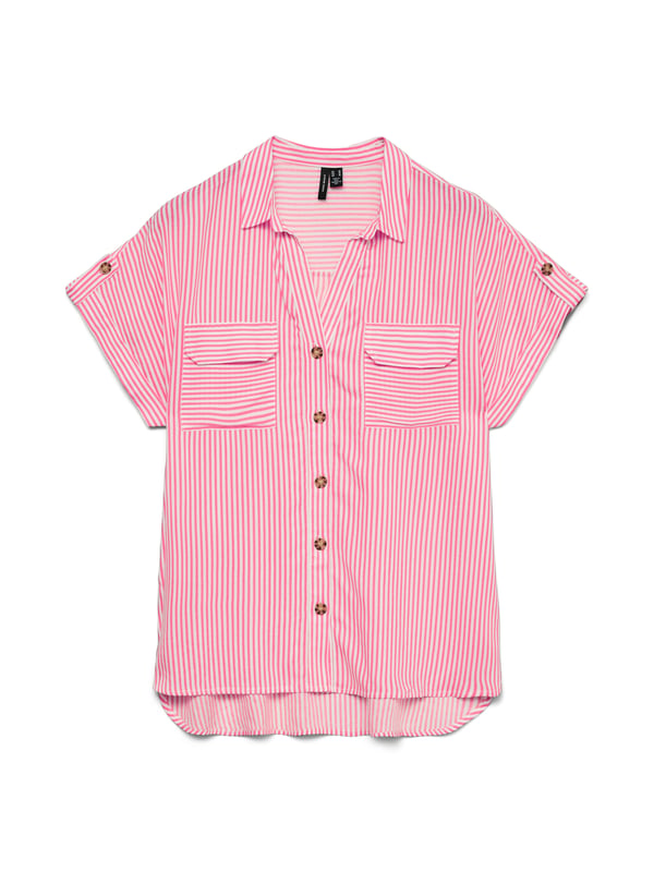 Vero Moda VMBUMPY Shirt,10310139,L Skjorte Kort ærme Viskose