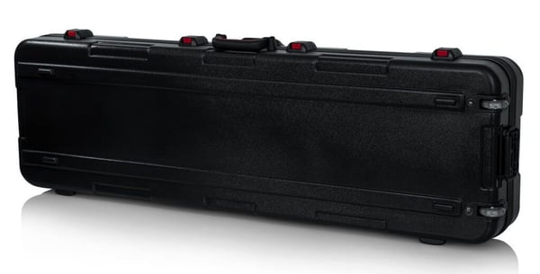 Miniatyrbild 5 av 9: Gator Cases Slim 88-Note Keyboard Case with Wheels Svart Fodral för MIDI-keyboard Hårt fodral