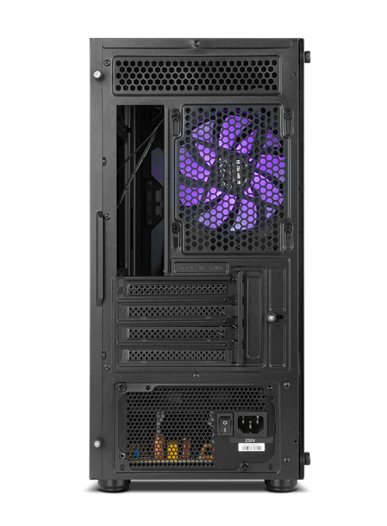 Miniatyrbild 10 av 18: NOX Infinity ZETA Mini Tower Svart