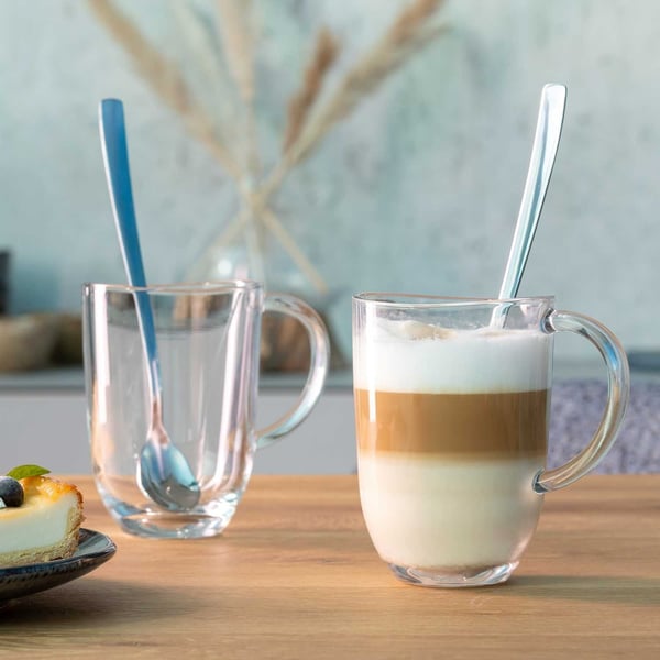 Miniatyrbillede 3 af 4: LEONARDO 024217 kop Transparent Kaffe 4 stk