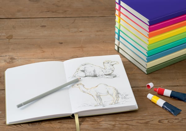 Leuchtturm SB5112PLEM blok og notesblok A5 112 ark Gul