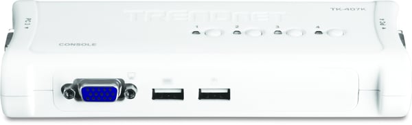 Trendnet TK-407K KVM-switchar Blå