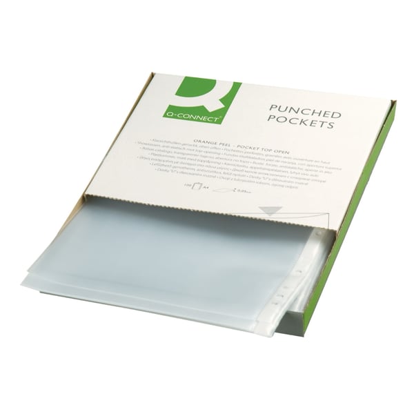 Q-CONNECT KF24001 muovitasku 210 x 297 mm (A4) 100 kpl