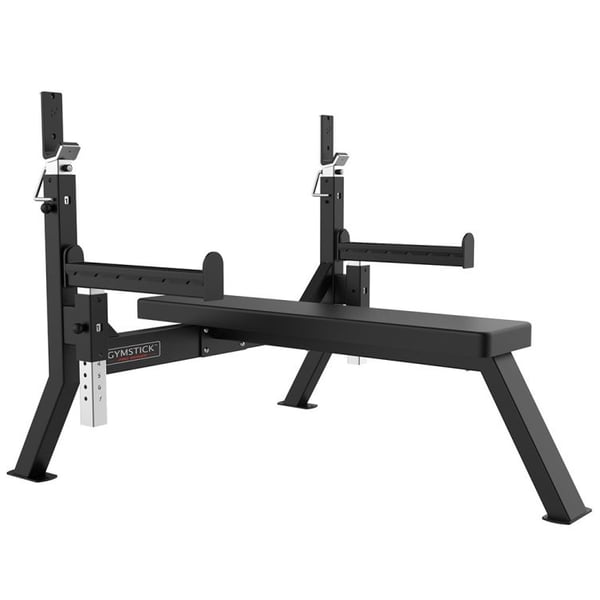 Gymstick PRO-510 styrketräningsbänkar Platt styrketräningsbänk Gym Svart