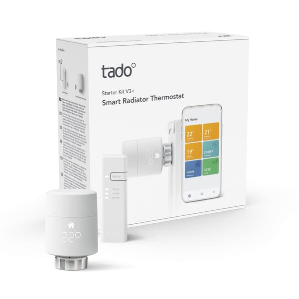 Miniatyrbillede 3 af 4: tado° TAD-104075 termostatisk radiatorventil Velegnet til indendørsbrug