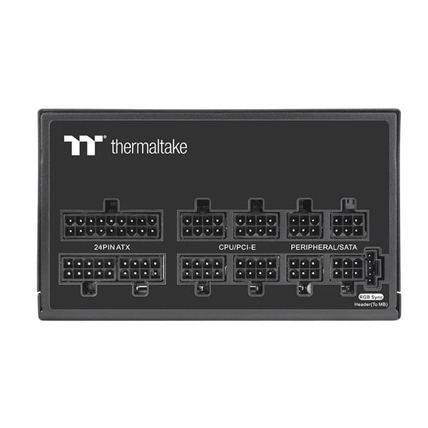Miniatyrbild 2 av 5: Thermaltake PS-TPD-0850F3FAGE-1 strömförsörjningsenheter 850 W 24-pin ATX ATX Svart
