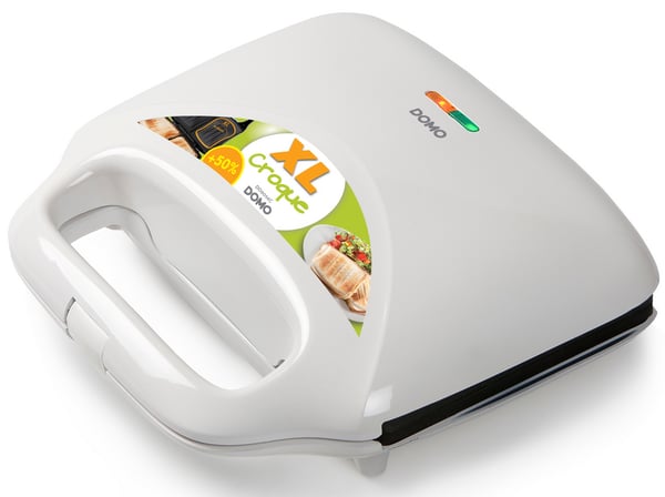 Miniatyrbillede 1 af 4: Domo DO9056C sandwichtoaster 900 W Hvid