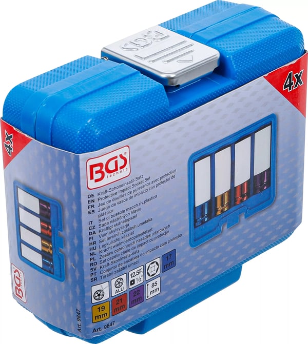 BGS technic Protective Impact Socket Set eluttag