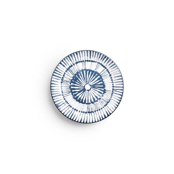 Ibili 693530 bordservicesæt 12 stk Porcelæn Blå, Hvid