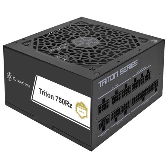 Silverstone Triton 750Rz enhed til strømforsyning 750 W 24-pin ATX ATX Sort