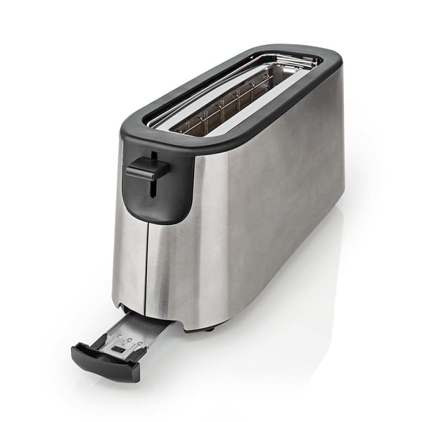 Nedis KABT310EAL brödrostar 6 1 skivor 1000 W Aluminium, Svart