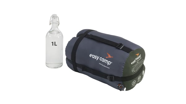 Miniatyrbild 3 av 3: Easy Camp Falcon III Mummy -4°C Vuxen Kokong Polyester Grön
