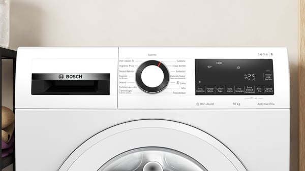 Pikkukuva 3 / 11: Bosch Serie 6 WGG254Z6II Pesukone Edestä täytettävä 10 kg 1351 RPM Valkoinen
