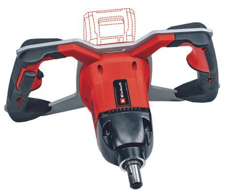 Miniatyrbild 5 av 10: Einhell GP-EA 18/150 Li BL-Solo 125 RPM Batteri 5,7 kg