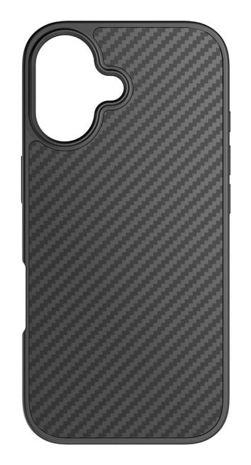 Black Rock Robust Carbon matkapuhelimen suojakotelo 16 cm (6.3") Suojus Musta