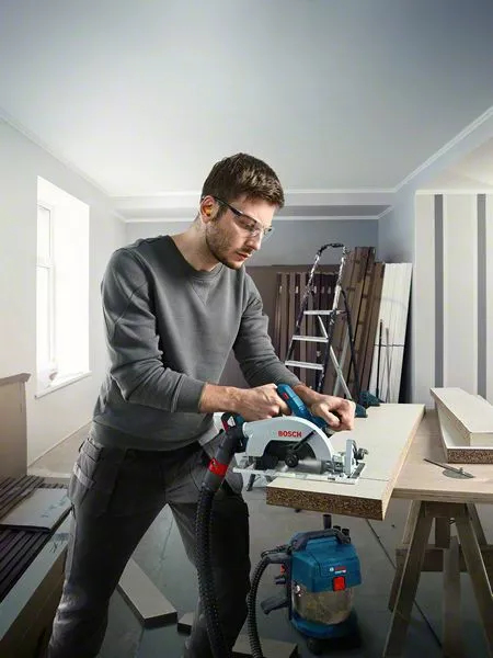 Bosch GKS 185-LI 16,5 cm Sort, Blå, Grå 5000 rpm
