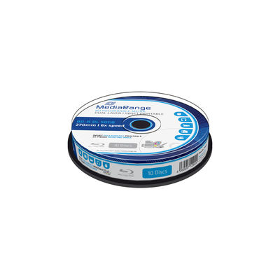 MediaRange MR509 blank Blu-ray disk BD-R 50 GB 10 stk