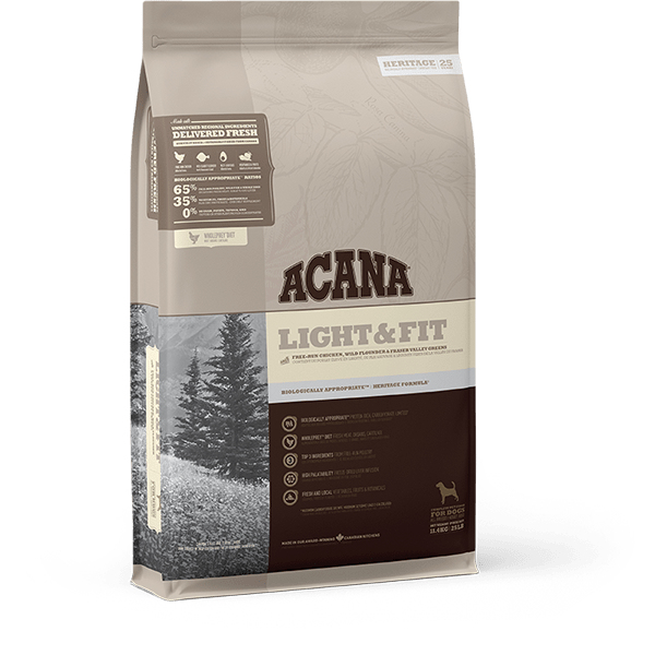 Miniatyrbillede 1 af 2: Acana Light & Fit 11,4 kg Voksen Fjerkræ