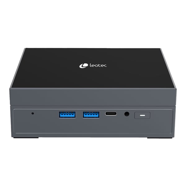 Leotec LEMPC24 barebone-tietokonerunko Kuutio Musta 2 GHz