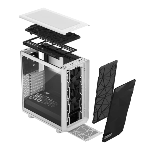 Miniatyrbild 11 av 18: Fractal Design Meshify 2 Compact Tower Vit