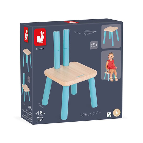 Miniatyrbillede 6 af 9: JANOD Adjustable wooden chair