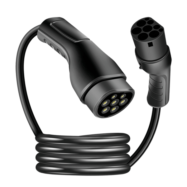 Miniatyrbild 8 av 8: LogiLink EVC0120 laddkabel för elektriskt fordon Svart Typ 2 3 2,5 m