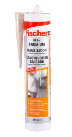 Fischer 53094 konstruktionsfugemasse 310 ml Sort