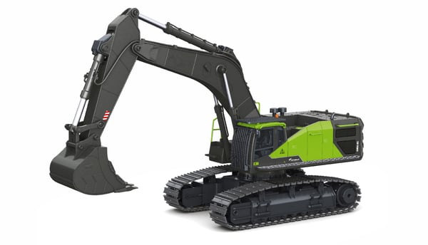 Amewi ACV730 V3 radiostyrd modell Grävmaskin Elmotor 1:14