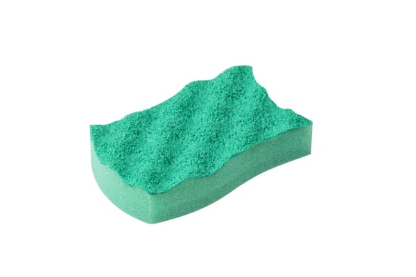 Vileda 139181 svamp Rektangulär Mikrofiber Grön 3 styck