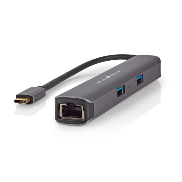 Miniatyrbillede 6 af 10: Nedis CCBW64230AT02 dockingstation USB 3.2 Gen 1 (3.1 Gen 1) Type-C Anthracit