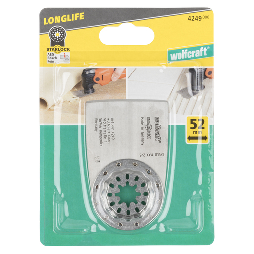 wolfcraft GmbH 4249000 stiksav, rullesav & sabelsavklinge High Carbon Steel (HCS) 1 stk