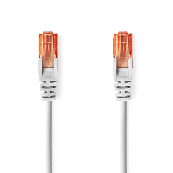 Miniatyrbillede 1 af 3: Nedis CCGL85200GY10 netværkskabel Grå 1 m Cat6 U/UTP (UTP)