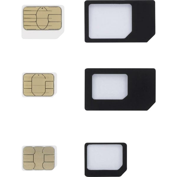 Renkforce RF-5044718 SIM / hukommelseskort adapter SIM kortadapter