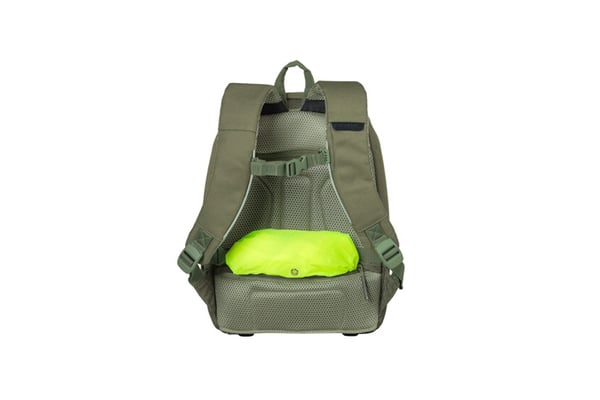 Miniatyrbillede 2 af 8: Basil B-Safe Commuter Bagside Cykeltaske 13 L Polyester Oliven