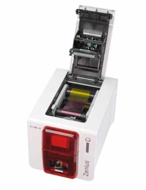 Miniatyrbillede 3 af 4: Evolis Zenius printer til plastikkort Farvesublimation/harpisk termisk overførsel 300 x 300 dpi