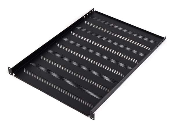 Digitus TN-19-550-1U-BK tilbehør til rack Hylde