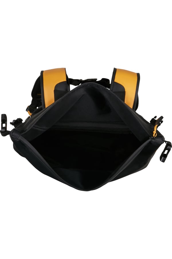 Samsonite Paradiver Light reppu Matkareppu Musta, Keltainen Polyesteri, Polyuretaani (PU)