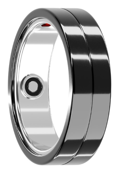 MaxCom MR100 Nej Aktivitetsmåler med smart ring IP68 Sort