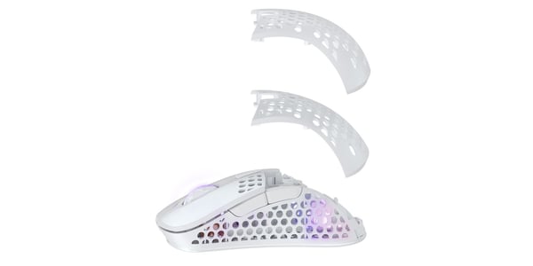 Miniatyrbillede 9 af 9: CHERRY XTRFY M4 RGB mus Spil Højre hånd RF Wireless + USB Type-C Optisk 19000 dpi